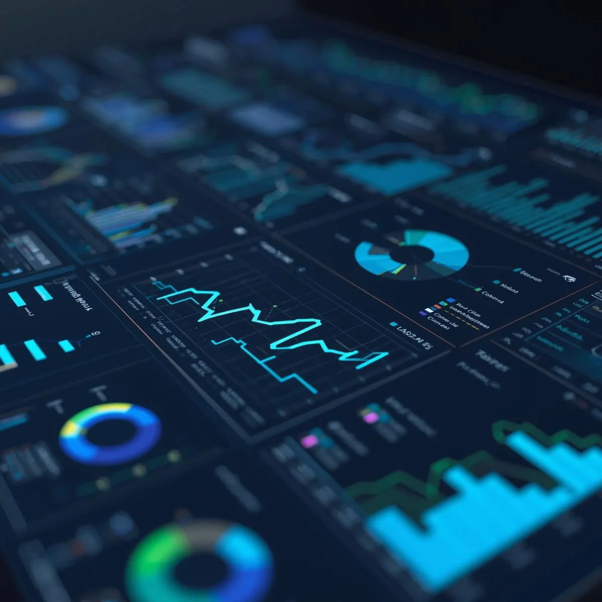 Data analytics dashboard